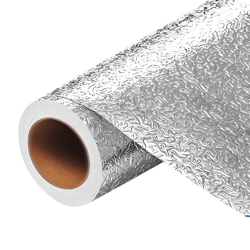 Folie de aluminiu în relief sau acoperită