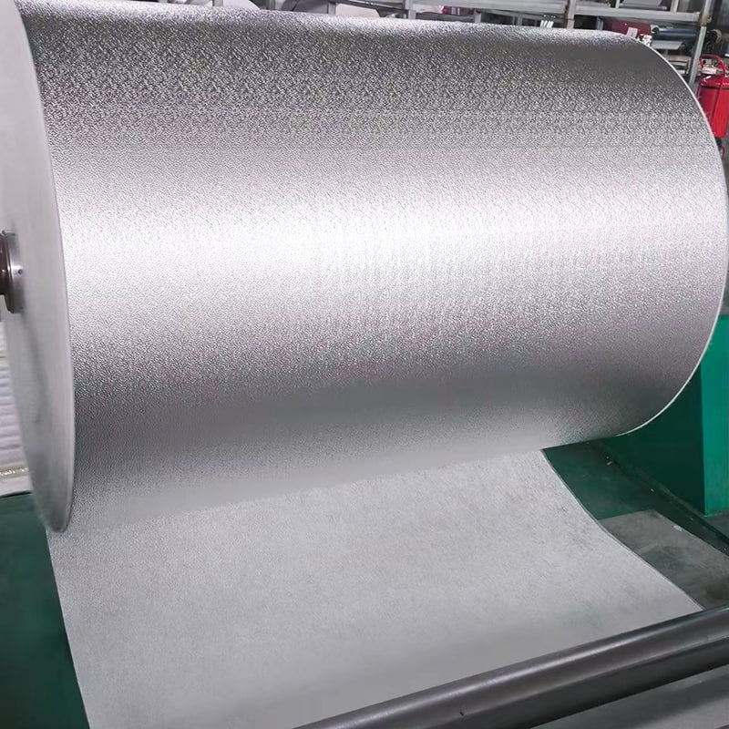 Folie de aluminiu în relief sau acoperită