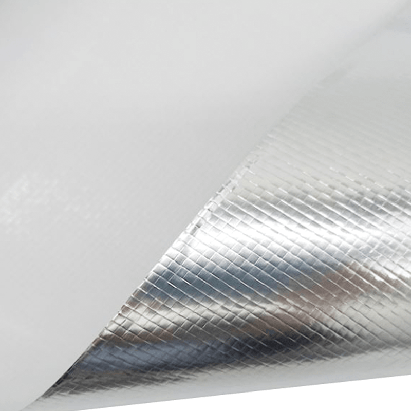 Folie de aluminiu laminat PE țesătură