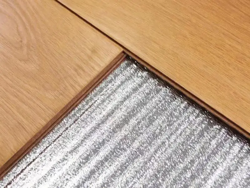 Wood floor moisture prevention